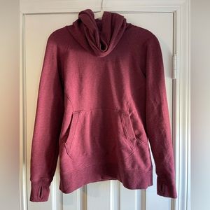 L.L. Bean Cowl Neck Sweatshirt - Burgundy, Size XS ❣️